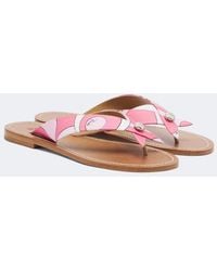 PUCCI - Marmo Thong Sandals - Lyst