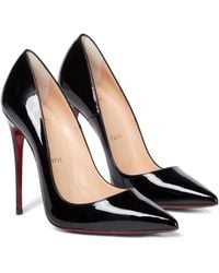 Christian Louboutin Leather Patent So Kate 120 Heels - Lyst