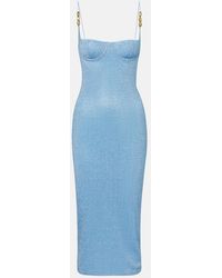 Oséree - Lumiere Open-Back Midi Dress - Lyst