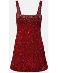 Rachel Gilbert - Kaity Embellished Minidress - Lyst
