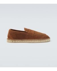 Lardini - Suede Espadrilles - Lyst