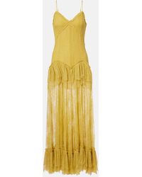 De La Vali - Kala Lace Maxi Dress - Lyst