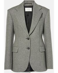 Sportmax - Gel Wool-Blend Tweed Blazer - Lyst
