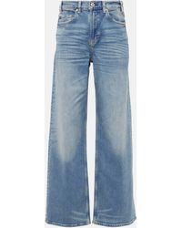 AG Jeans - Jean ample New Baggy a taille haute - Lyst