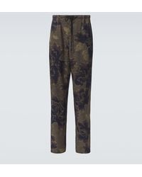 Dries Van Noten - Pantaloni Regular Con Stampa - Lyst