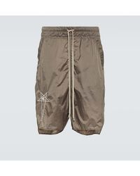 Rick Owens - X Champion® - Shorts Beveled Pods in mesh - Lyst