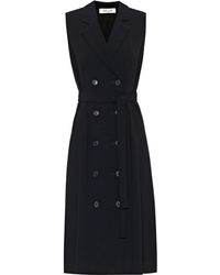 Diane von Furstenberg Midikleid Hollie - Schwarz