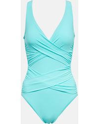 Karla Colletto - Smart Ruched Swimsuit - Lyst