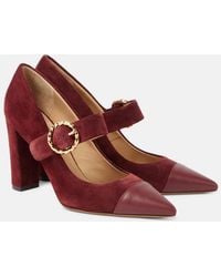 Ulla Johnson - Kiki 95 Suede Pumps - Lyst