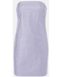 Roland Mouret - Embellished Strapless Minidress - Lyst