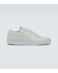 Common Projects Sneakers BBall Low aus Leder - Weiß