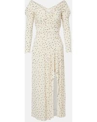 Isabel Marant - Giovana Jersey Midi Dress - Lyst