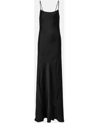 Victoria Beckham - Satin Slip Dress - Lyst