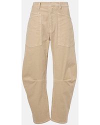 Nili Lotan - Mid-Rise-Hose Shon Aus Cord - Lyst