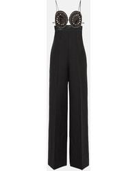 Stella McCartney - Broderie Anglaise Jumpsuit - Lyst