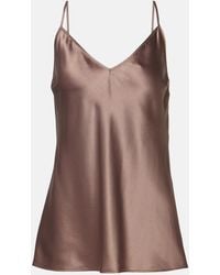 JOSEPH - Caraco Clea En Satin De Soie - Lyst