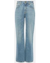 Chloé - High-Rise Straight Jeans - Lyst