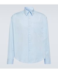 Ami Paris - Cotton Poplin Shirt - Lyst