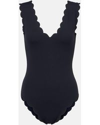 Marysia Swim - Charleston Scalloped Reversible Swimsuit - Lyst