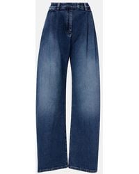Brunello Cucinelli - Mid-Rise Wide-Leg Jeans - Lyst