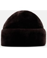 Nour Hammour - Blokes Shearling Hat - Lyst