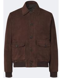 Arma - Tomme Reversible Suede Blouson Jacket - Lyst