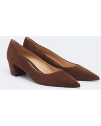 Gianvito Rossi - Aylin Suede Pumps - Lyst