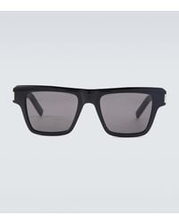 Saint Laurent - Square-Frame Acetate Sunglasses - Lyst