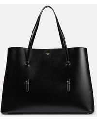 Alaïa - Mina 50 Large Leather Tote Bag - Lyst