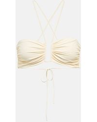 Magda Butrym - Halterneck Bikini Top - Lyst