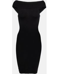 Vivienne Westwood Besticktes Minikleid aus Baumwolle - Schwarz