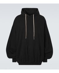 Rick Owens - Drkshdw Hun Cotton Jersey Hoodie - Lyst