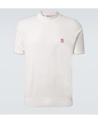 Brunello Cucinelli - Cotton Jersey T-Shirt - Lyst