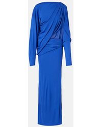 Christopher Esber - Encased Nature Draped Jersey Gown - Lyst