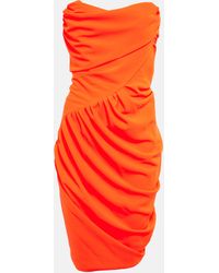 Vivienne Westwood Minikleid aus Crepe - Orange