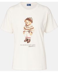 Polo Ralph Lauren - Polo Bear Cotton Jersey T-Shirt - Lyst