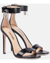 Tom Ford - Sandalen Padlock 105 Aus Leder - Lyst