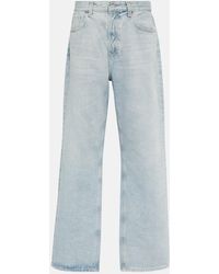 AG Jeans - X EmRata Mid-Rise Jeans Clove - Lyst