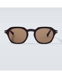 ZEGNA - Occhiali Da Sole Rotondi - Lyst