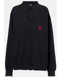 Balenciaga - Laurel Classic Cotton Pique Polo Shirt - Lyst