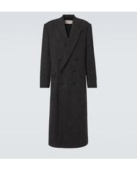Dries Van Noten - Herringbone Wool Coat - Lyst