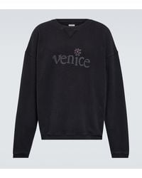 ERL - Sudadera En Forro Polar De Algodon - Lyst