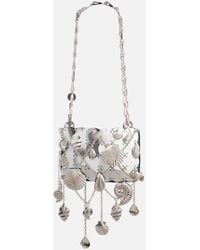 Rabanne - Borsa A Spalla Sparkle - Lyst