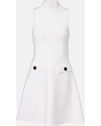Dorothee Schumacher - Sharp Ambition Wool-Blend Minidress - Lyst