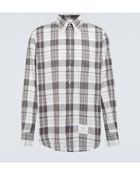 Thom Browne - 4-bar Cotton Shirt - Lyst