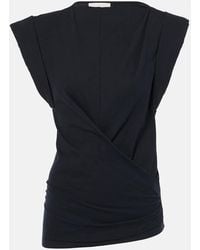 Isabel Marant - Tank Top Maisan De Jersey De Algodon - Lyst