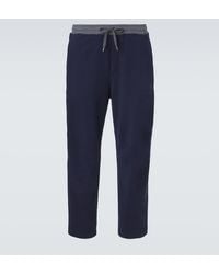 Brunello Cucinelli - Cotton Jersey Sweatpants - Lyst