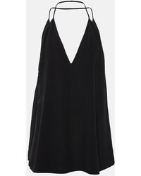 TOTEME - Silk Top With Double Halter Neck - Lyst