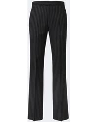 Tom Ford - Pinstriped Wool Straight Pants - Lyst