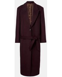 The Attico - Wool-Blend Twill Coat - Lyst
